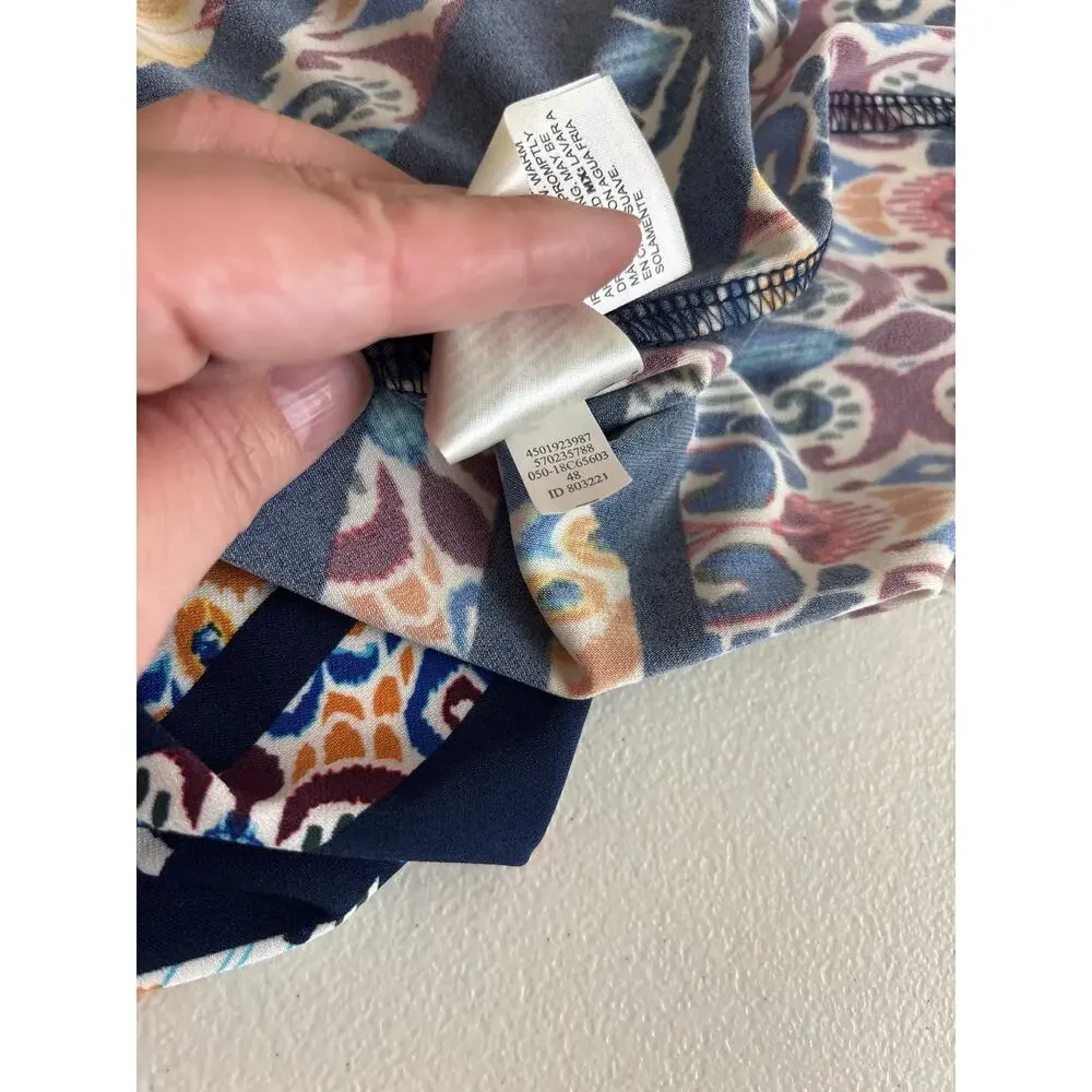 Chico’s Ikat Medalion Shift Dress Chico’s Size 1 US Size Medium 8-10